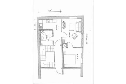 Flensburg...schöne 44qm 2-Zimmer Wohnung, nähe Nordermarkt