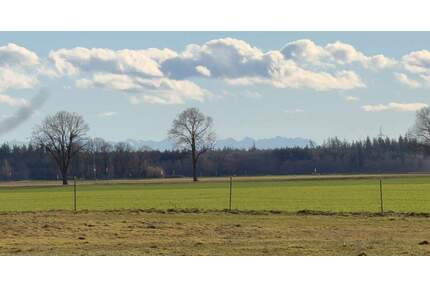 Bauplatz mit Baugenehmigung für eine Doppelhaushälfte mit großem Garten und Privatstraße - Jesenwang Pfaffenhofen