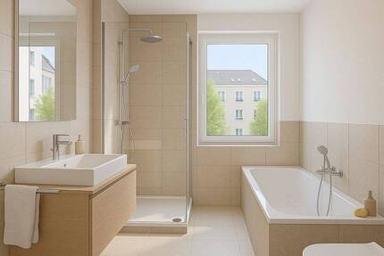 Stadtwohnung mit 2 Zimmern & Balkon in der Südvorstadt I Modern ausgestattet I Energieeffizient - Leipzig