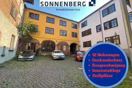 Für nur 286 €m² - Denkmalgeschütztes Wohn- und Geschäftshaus im Zentrum von Gotha