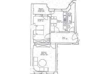 Wohnung zum Mieten in Zwickau 375,00 € 67.56 m²