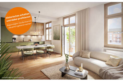 Großzügige 4 Zimmer-Dachgeschoss-Wohnung mit Gäste-WC und Terrasse - Potsdam Krampnitz