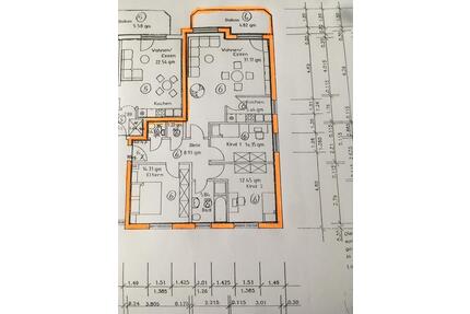 4ZKBB ca. 93qm - 1.000,00&nbsp;EUR Kaltmiete, ca.&nbsp; 93,00&nbsp;m&sup2; in Brechen (PLZ: 65611)