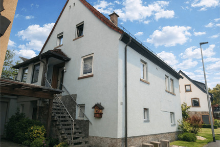 Charmantes Einfamilienhaus mit großem Garten und schöner Wohlfühlterrasse! - Weibersbrunn