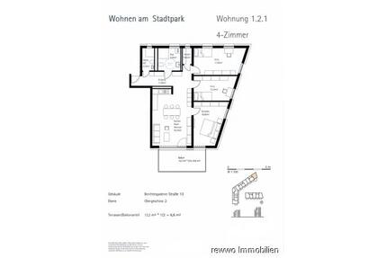 Erstbezug 4-Zimmerwohnung mit Tiefgaragenstellplatz in Burghausen