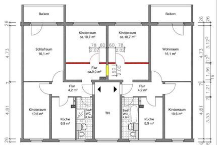 Große 5-Zimmer-Wohnung zur Nachmiete in Hermsdorf