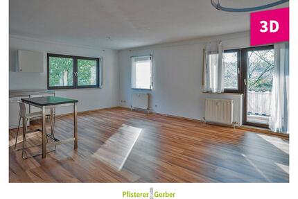 Attraktive 2-Zimmer-Wohnung mit Einbauküche, Garage und Balkon in begehrter Wohnlage Silberhölle - Bruchsal