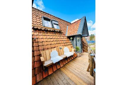 Urgemütliche Ferienwohnung im Harz „Finnhütte Elbennest“ - Oberharz am Brocken