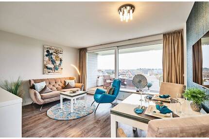 Stylische 2-Zi. Wohnung mit Penthouse-Charakter und Meerblick in Wenningstedt - Wenningstedt-Braderup (Sylt)