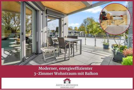 Moderner, energieeffizienter 3 Zimmer Wohntraum mit Balkon - Werne