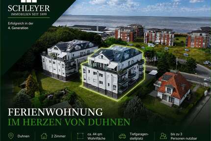 Wohnung zum Kaufen in Cuxhaven 345.000,00 € 44 m²