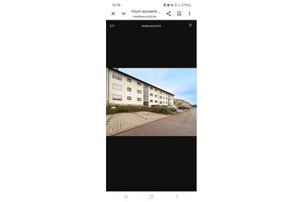 Langenburg 2 Zimmer Wohnung ab 15 Mai 2026