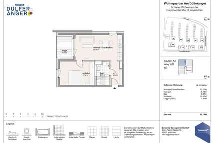 Wohnung zum Mieten in München 1.245,00 € 53.79 m²