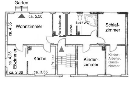 Nachmieter 4-5 Zi., Garten, Kamin, Einbauküche, Nähe IKEA - Dortmund Huckarde