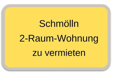 Eine sonnige 2-Raum-Wohnung in einem Dreifamilienhaus - Schmölln