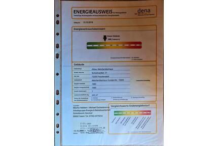 1 Zimmer Dachgeschoss Wohnung mit 2 Stellplätzen und Garage - Freudenstadt