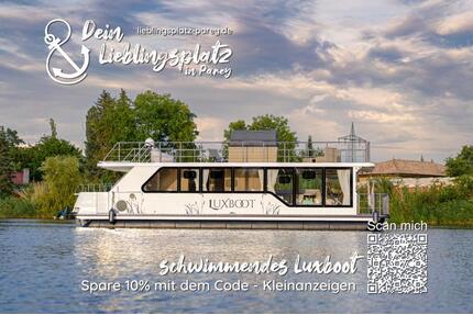 Urlaub auf dem Wasser I Hausboot I Erholung I Natur I Auszeit - Elbe-Parey