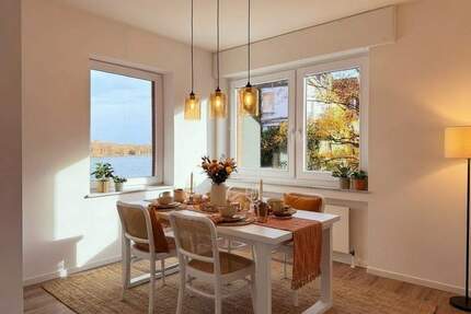 Wohnen, wo andere Urlaub machen - Design trifft auf Rheinpanorama - Bezugsfrei! - Köln Rodenkirchen