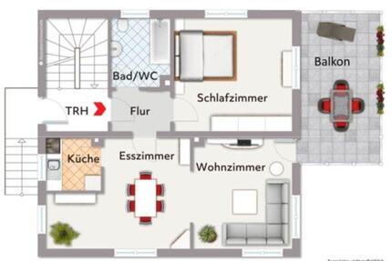 ZWEI Wohnungen zu vermieten, 3ZKB, in Hochstätten - Norheim
