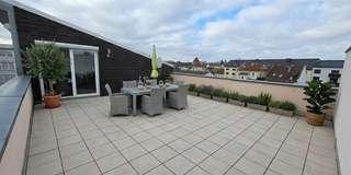 Stilvolle Dom-Blick Maisonette-Wohnung mit 50m² Sonnenterrasse - Worms