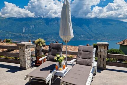 Traumblicke auf den Gardasee und den Monte Baldo - Traunstein