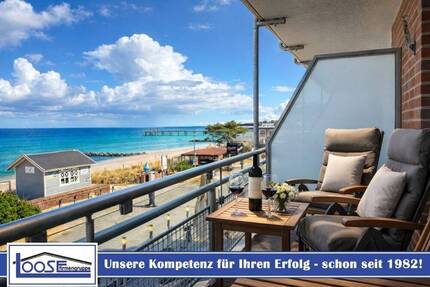 1. Reihe Meer: 2- Zi. ETW mit traumhaftem Ostseeblick in Niendorf. - Timmendorfer Strand / Niendorf Niendorf/Ostsee