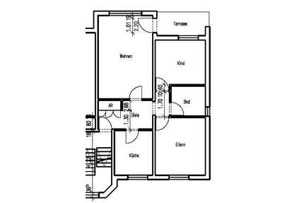 Wohnung zum Mieten in Siegen 560,00 € 71.1 m²
