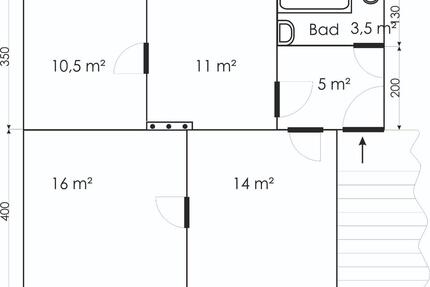 Günstige 3-Raumwohnung in ruhiger sonniger Lage in Stützerbach - Ilmenau Frauenwald
