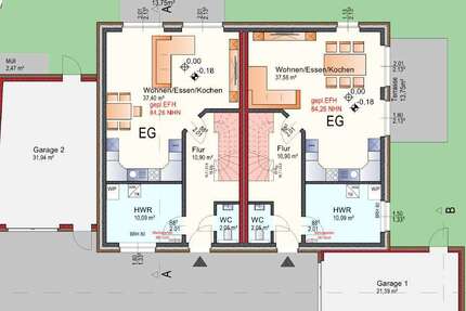 Haus zum Mieten in Kleve 1.980,00 € 160 m²
