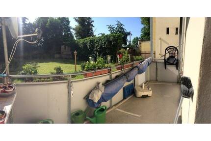 ruhige 2- Raumwohnung im Souterrain mit Balkon in grüner Lage ! - Görlitz Nikolaivorstadt