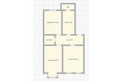 Wohnung zum Kaufen in Magdeburg 130.000,00 € 89.87 m²