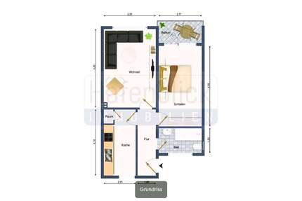 Wohnung zum Kaufen in Mölln 80.000,00 € 46.3 m²