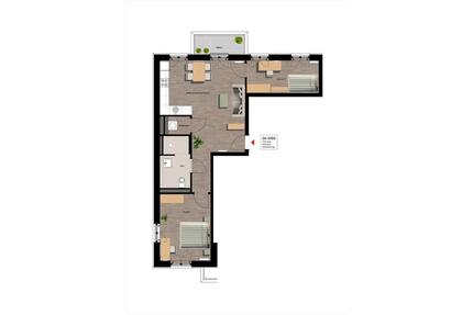 3 Room New Apartment for rent in an Amazing location in Niederrad - Frankfurt am Main