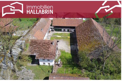 Vierseithofstelle (sanierungsbedürftig) mit großem Entwicklungspotenzial nahe Golfresort - Haarbach Unteruttlau