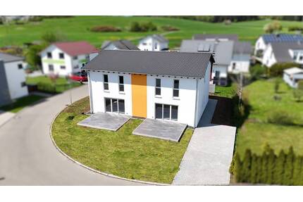 Effizient gebaut, flexibel gestaltbar - DHH kurz vor Fertigstellung - Dietingen / Böhringen