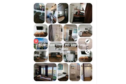 Modernes 40qm Apartment Offenbach Marktplatz Loggia, Parkplatz - Offenbach am Main