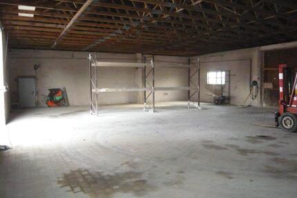 Werk-Lagerhalle ca. 330m² (parzellierbar) + Freifläche - Weißenburg in Bayern