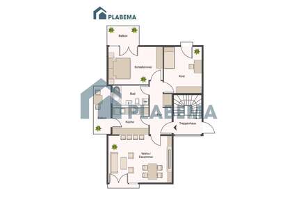 Wohnung zum Mieten in Schwerin 1.171,00 € 88.94 m²