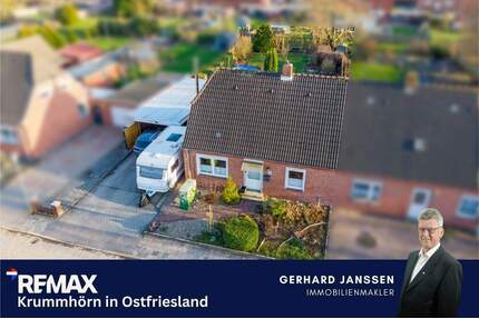 +++ Reserviert +++ - 179.000,00&nbsp;EUR Kaufpreis, ca.&nbsp; 83,00&nbsp;m&sup2;&nbsp;Wohnfl&auml;che in Hinte (PLZ: 26759)