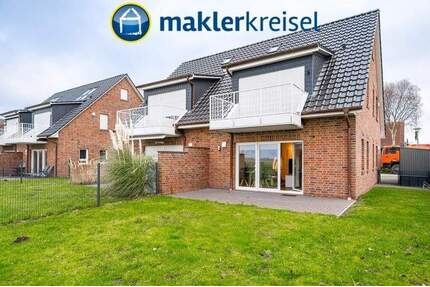 Modern wohnen am Meer - Erdgeschosswohnung mit Garten & Weitblick in Neßmersiel - Dornum OT Neßmersiel