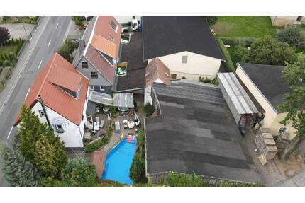 Gebäudeensemble mit großer GarageHalle - Großröhrsdorf Bretnig