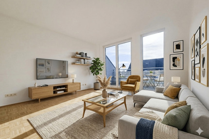 Attraktive 3-Zimmerwohnung mit zwei Balkonen und Tiefgaragenstellplatz - Frankfurt am Main Preungesheim