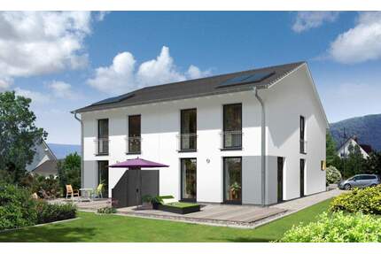 Deining Zweifamilienhaus-Doppelhaus.