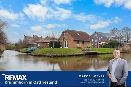 Seltenes Juwel in Greetsiel - Traumhaftes Einfamilienhaus in einzigartiger Wasserlage - Krummhörn
