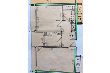 Mietwohnung - 400,00&nbsp;EUR Kaltmiete, ca.&nbsp; 55,00&nbsp;m&sup2; in Bad Kissingen (PLZ: 97688)