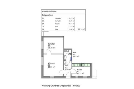 2 Zimmer Single-Wohnung - 600,00&nbsp;EUR Kaltmiete, ca.&nbsp; 55,00&nbsp;m&sup2; in Schneverdingen (PLZ: 29640)