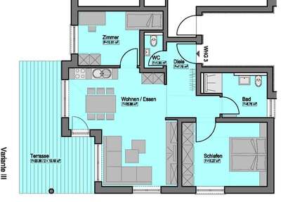 Wohnung zum Kaufen in Horb am Neckar 349.800,00 € 82.11 m²
