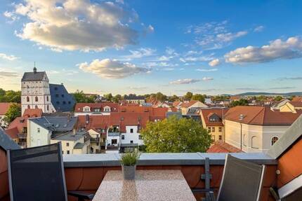 4 Zimmerwohnung mit Balkon im Stadtzentrum z. Zt. vermietet - Borna