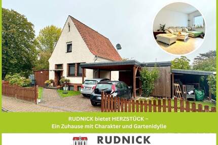 RUDNICK bietet HERZSTÜCK - Ein Zuhause mit Charakter und Gartenidylle - Wunstorf
