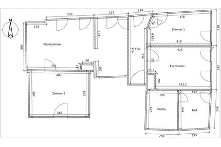 3-Raum-Wohnung im Zentrum - 570,00&nbsp;EUR Kaltmiete, ca.&nbsp; 70,00&nbsp;m&sup2; in Erfurt (PLZ: 99084)